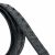 Купить Ремень классика из натуральной кожи крокодила CROCODILE LEATHER 18018 Черный, фото , изображение 2, характеристики, отзывы