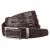 Купить Ремень-автомат CROCODILE LEATHER 18171 из натуральной кожи крокодила Коричневый, фото , характеристики, отзывы