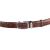 Купить Ремень-автомат CROCODILE LEATHER 18235 из натуральной кожи крокодила (каймана) Коричневый, фото , изображение 2, характеристики, отзывы