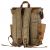 Купить Удобный рюкзак с карманами canvas Vintage 20111 Серый, фото , изображение 3, характеристики, отзывы