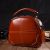 Купить Удобная глянцевая сумка на плечо из натуральной кожи 22129 Vintage Коричневая, фото , изображение 7, характеристики, отзывы