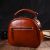 Купить Удобная глянцевая сумка на плечо из натуральной кожи 22129 Vintage Коричневая, фото , изображение 8, характеристики, отзывы