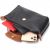 Купить Стильная женская сумка с интересным клапаном из натуральной кожи Vintage 22252 Черная, фото , изображение 6, характеристики, отзывы