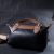 Купить Стильная женская сумка с интересным клапаном из натуральной кожи Vintage 22252 Черная, фото , изображение 8, характеристики, отзывы
