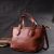 Купить Сумка женская с двумя ручками из натуральной кожи Vintage 22285 Коричневая, фото , изображение 8, характеристики, отзывы