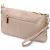 Купить Женская сумка-клатч с двумя ремнями из натуральной кожи Vintage 22643 Бежевая, фото , изображение 2, характеристики, отзывы
