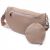 Купить Кожаная женская сумка через плечо с мини кошельком Vintage 22663 Бежевая, фото , изображение 2, характеристики, отзывы