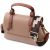 Придбати Деловая сумка для женщин с короткой ручкой из натуральной кожи Vintage 22668 Коричневая, image , характеристики, відгуки