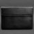 Придбати Кожаный чехол-конверт на магнитах для MacBook Pro 15-16'' Черный, image , зображення 4, характеристики, відгуки