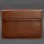 Купить Кожаный чехол-конверт на магнитах для MacBook Pro 15-16'' Светло-коричневый, фото , изображение 4, характеристики, отзывы