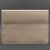 Придбати Шкіряний чохол-конверт на магнітах для MacBook 16 дюйм Світло-бежевий, image , зображення 4, характеристики, відгуки