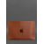 Купить Кожаный чехол для MacBook (макбук) Air/Pro 13'' Светло-коричневый, фото , изображение 3, характеристики, отзывы