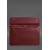 Купить Кожаный чехол-конверт на магнитах для MacBook (макбук) Air/Pro 13'' Бордовый Crazy Horse, фото , изображение 3, характеристики, отзывы
