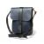 Купить Мужская кожаная сумка Mini Bag сине-черная, фото , изображение 2, характеристики, отзывы