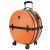 Придбати Валіза Semi Line 24" (M) Orange/Black (T5675-3), image , характеристики, відгуки