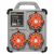 Придбати Комплект ліхтарів професійних Mactronic X-Flare (30 Lm) Red/Blue/Amber Recharg 12v/220V Magnetic (PSD0112), image , зображення 4, характеристики, відгуки