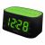 Купить Годинник настільний з радіо Technoline WT465 Black/Green (WT465 grun), фото , характеристики, отзывы