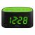 Купить Годинник настільний з радіо Technoline WT465 Black/Green (WT465 grun), фото , изображение 2, характеристики, отзывы