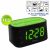 Купить Годинник настільний з радіо Technoline WT465 Black/Green (WT465 grun), фото , изображение 5, характеристики, отзывы