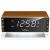 Купить Годинник настільний з радіо Technoline WT487 Wireless Mobile Charging White/Brown (WT487), фото , изображение 3, характеристики, отзывы