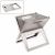 Купить Гриль вугільний Bo-Camp Notebook/Fire Basket Compact Silver (8108347), фото , характеристики, отзывы