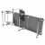 Купить Ліжко розкладне Bo-Camp Sun Lounger With Sunscreen 5 Positions Black (1304460), фото , изображение 6, характеристики, отзывы
