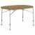 Придбати Стіл Bo-Camp Feather Oval 130x90 cm Brown (1404466), image , характеристики, відгуки