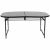 Купить Стіл Bo-Camp Northgate Oval 150x80 cm Black/Grey (1404188), фото , изображение 2, характеристики, отзывы