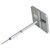 Купить Стіл Bo-Camp Peg Table 26x26 cm Grey (1402722), фото , изображение 2, характеристики, отзывы