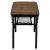 Придбати Стіл Bo-Camp Woodbine 56x34 cm Black/Wood look (1404191), image , зображення 3, характеристики, відгуки