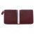 Придбати Кошелек женский на молнии бордовый с белой полоской из кожи ската Ekzotic leather stw30_6, image , характеристики, відгуки