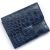 Купить Кошелек из кожи крокодила Ekzotic Leather Cиний (cw 110_3), фото , характеристики, отзывы