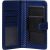 Придбати Чехол-книжка TOTO Book Carbon Fiber Universal Cover 5,5-5,7" Navy Blue, image , зображення 3, характеристики, відгуки