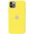 Придбати Чехол-накладка TOTO Silicone Full Protection Case Apple iPhone 11 Pro Max Lemon Yellow, image , зображення 2, характеристики, відгуки