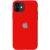 Купить Чехол-накладка TOTO Silicone Full Protection Case Apple iPhone 12 Mini Red, фото , характеристики, отзывы
