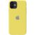 Купить Чехол-накладка TOTO Silicone Full Protection Case Apple iPhone 12 Mini Lemon Yellow, фото , характеристики, отзывы