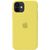 Купить Чехол-накладка TOTO Silicone Full Protection Case Apple iPhone 12 Mini Lemon Yellow, фото , изображение 2, характеристики, отзывы