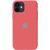 Придбати Чехол-накладка TOTO Silicone Full Protection Case Apple iPhone 12/12 Pro Peach Pink, image , характеристики, відгуки