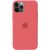 Купить Чехол-накладка TOTO Silicone Full Protection Case Apple iPhone 12 Pro Max Peach Pink, фото , изображение 2, характеристики, отзывы