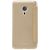 Купить Чехол-книжка Nillkin Sparkle case Meizu Pro 5 Gold, фото , изображение 2, характеристики, отзывы