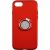 Купить Чехол-накладка SHENGO Soft-touch holder TPU Case iPhone 8 Red, фото , изображение 5, характеристики, отзывы