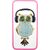 Купить Чехол-накладка TOTO TPU Stones Case IPhone 6 Plus/6S Plus Owl in Headphones Green, фото , изображение 2, характеристики, отзывы