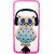 Купить Чехол-накладка TOTO TPU Stones Case iPhone 7/8/SE 2020 Owl in Headphones Blue, фото , изображение 2, характеристики, отзывы