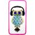 Купить Чехол-накладка TOTO TPU Stones Case IPhone 7 Plus /8 Plus Owl in Headphones Blue, фото , изображение 2, характеристики, отзывы