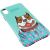 Купить Чехол-накладка PUZOO TPU Glossy Shiny Powder Art dog iPhone X Green Baby, фото , изображение 2, характеристики, отзывы