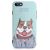 Купить Чехол-накладка PUZOO TPU Glossy Shiny Powder Art dog iPhone 7/8/SE 2020 Green Baby, фото , характеристики, отзывы