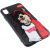 Купить Чехол-накладка PUZOO TPU Glossy Surface IMD Hip Hop iPhone X MC Husky Black, фото , изображение 3, характеристики, отзывы