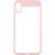 Купить Чехол-накладка Rock TPU+PU Clarity Series Case Apple iPhone X Pink, фото , характеристики, отзывы