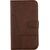 Купить Чехол-книжка TOTO Book Silicone Slide Universal Cover 6,5" (№1) Brown, фото , характеристики, отзывы