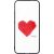 Купить Чехол-накладка TOTO Glass Fashionable Case Xiaomi Redmi 7 Red Heart on White, фото , изображение 2, характеристики, отзывы